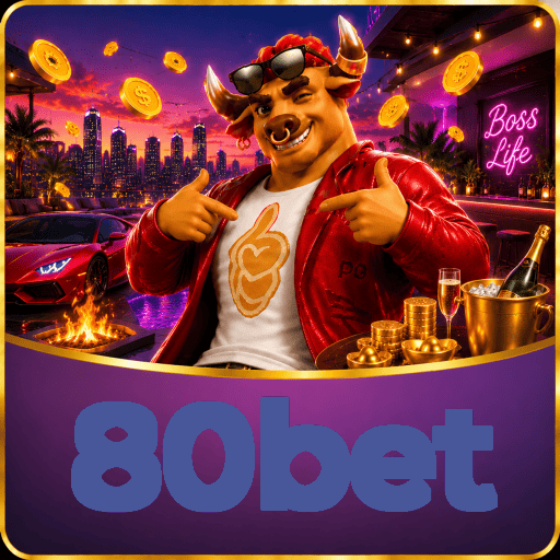 Logo 80bet Telegram Canal Oficial